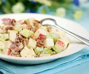 Apple Celery & Walnut Salad