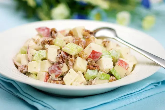 Apple  Celery & Walnut Salad