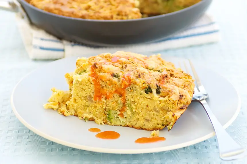 Cheesy Broccoli Cornbread