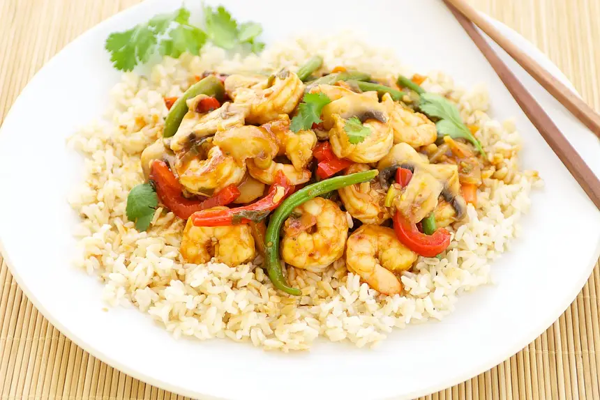 Sichuan-Style Shrimp