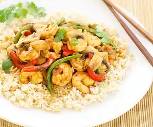 Sichuan-Style Shrimp