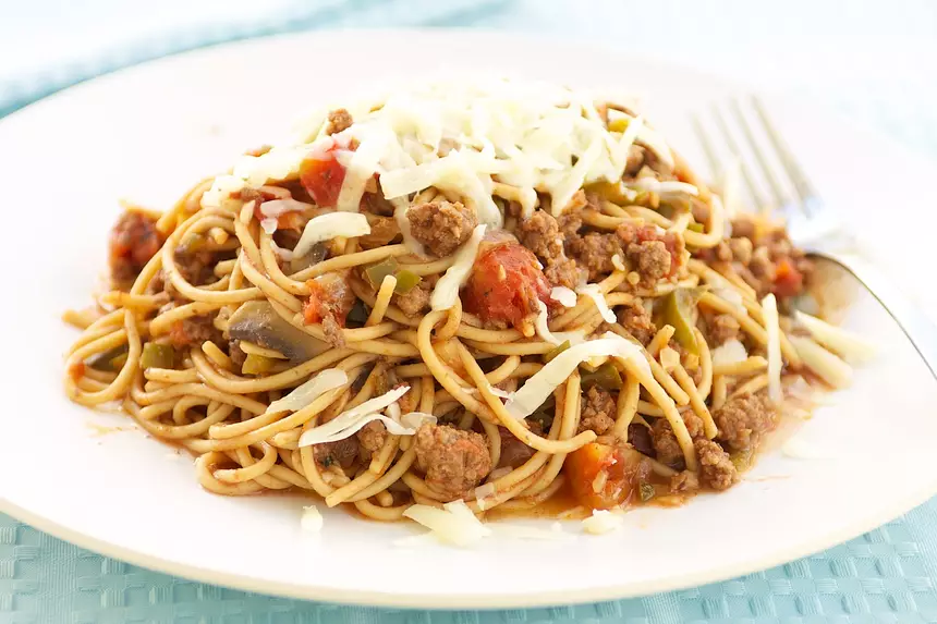 One-Skillet Spaghetti