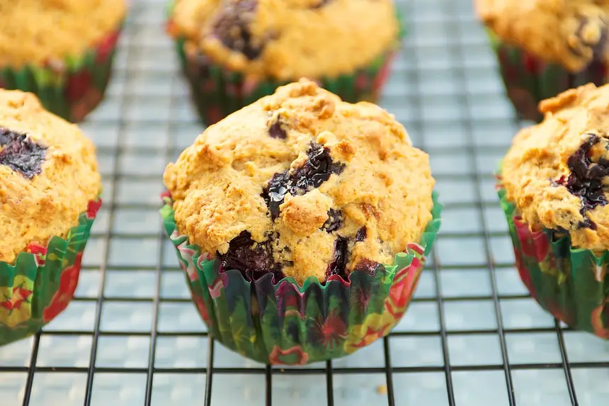Blueberry Banana Muffins	