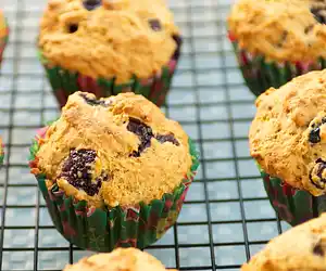 Blueberry Banana Muffins	