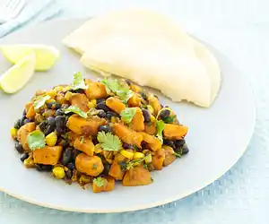 Black Bean, Sweet Potato & Corn Stew