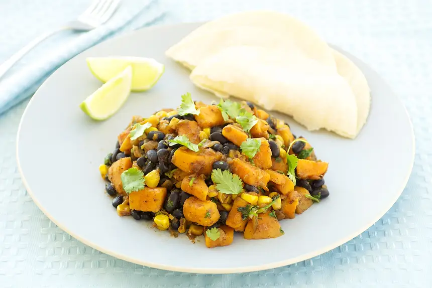Black Bean, Sweet Potato & Corn Stew