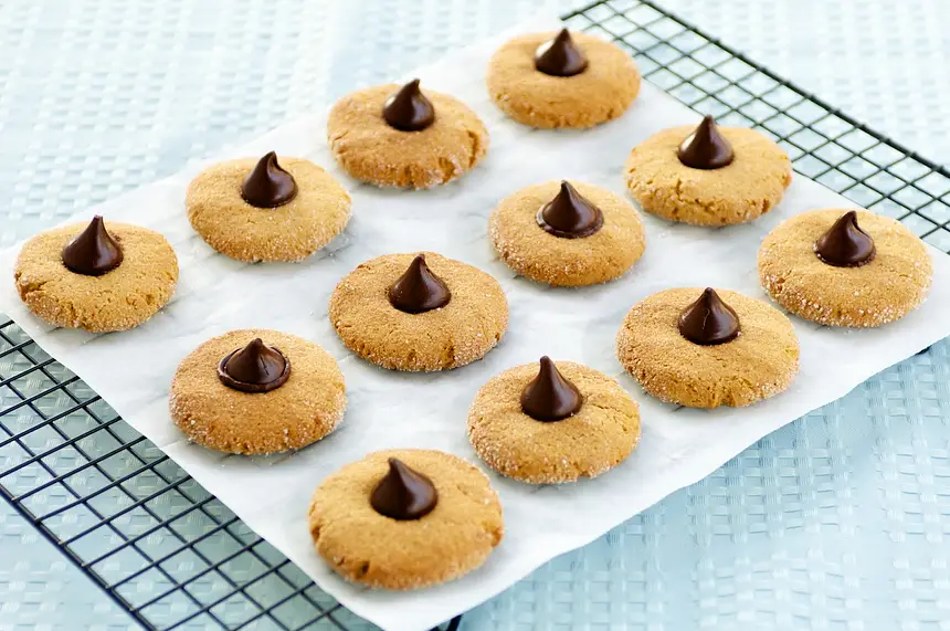 Chocolate Kiss Cookies