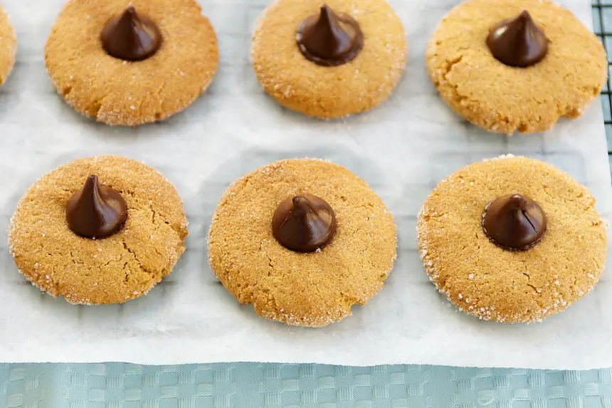 Chocolate Kiss Cookies (Healthier Version)