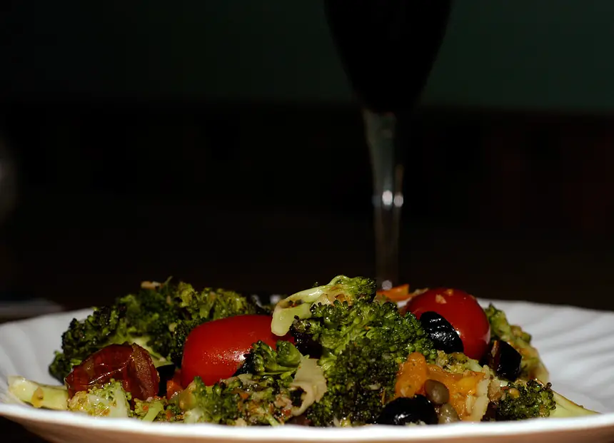 Roasted Broccoli & Tomatoes