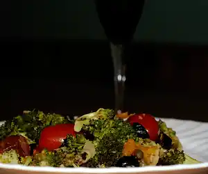 Roasted Broccoli & Tomatoes