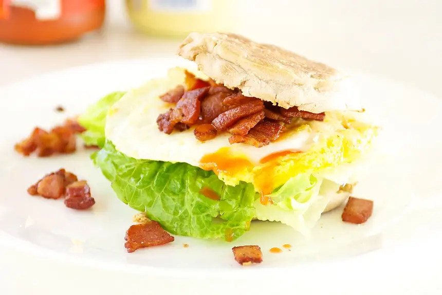 Bacon, Egg & Lettuce Sandwich