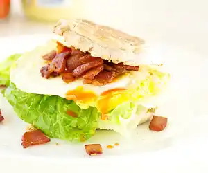 Bacon, Egg & Lettuce Sandwich