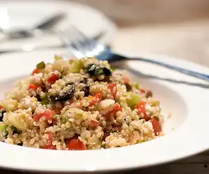 Feta & Mint Bulgur Salad
