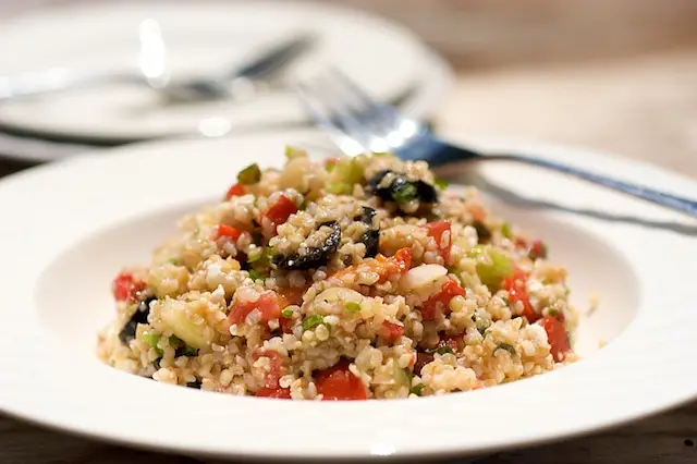 Feta & Mint Bulgur Salad