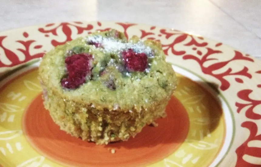 Gluten-Free Casein-Free Lemon Raspberry Muffins