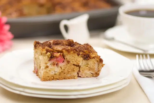 Lunar Rhubarb Cake