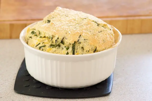 Beet Green Souffle