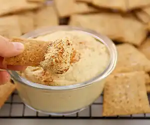 Almond Butter & Sour Cream Hummus