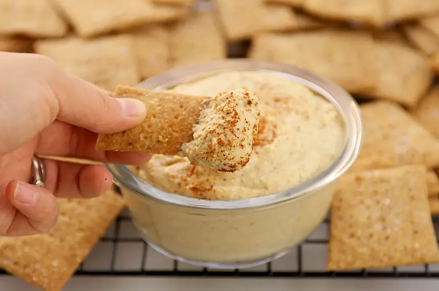Almond Butter & Sour Cream Hummus