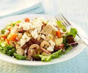 Greek Mac & Cheese Salad