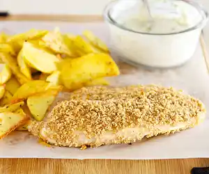 Baked Fish & Chips