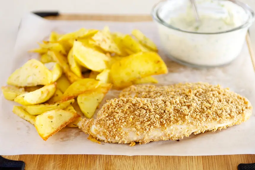 Baked Fish & Chips