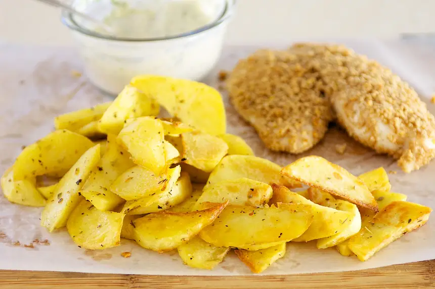 Baked Fish & Chips