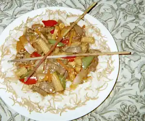 Mama D's Sweet Dragon’s Breath Stir Fry