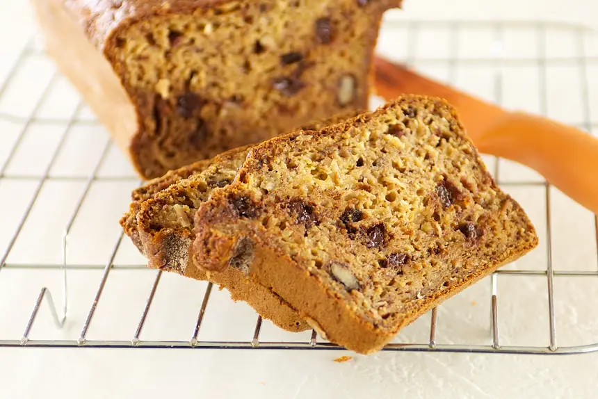 Whole Wheat Banana-Coconut Bread 