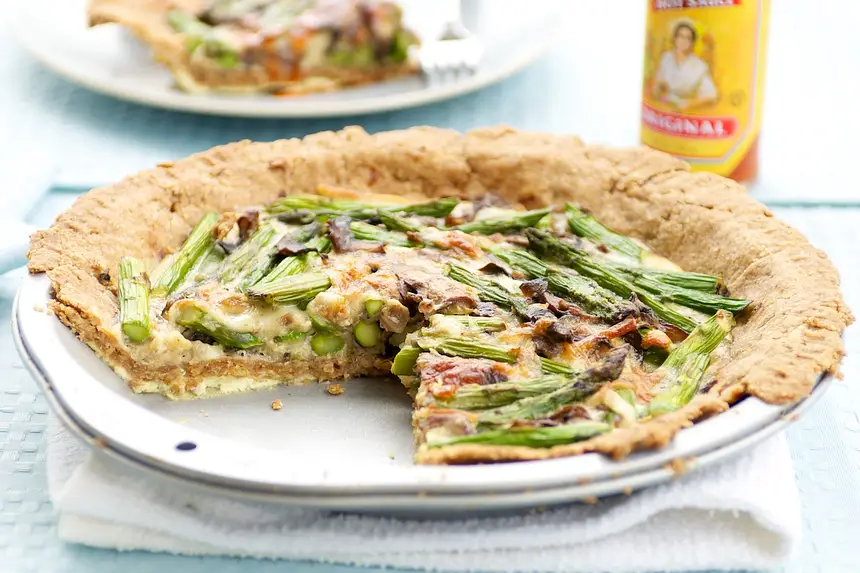 Asparagus & Gruyere Pie