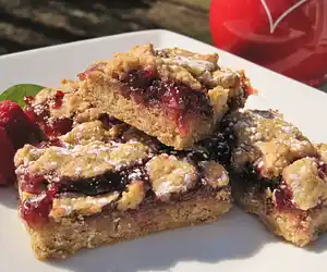 Oatmeal Jam Bars