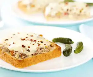 Open-Faced Tuna Sandwiches
