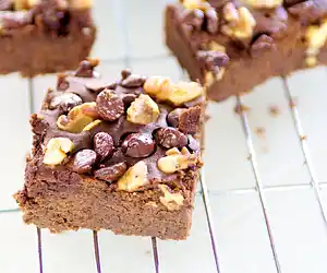 Gluten-Free Black Bean & Chocolate Brownies
