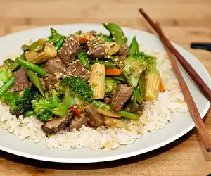 Szechuan Beef Stir-Fry