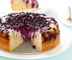 Blueberry Whole Wheat Danish Cheese Cake