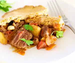 Awesome English Beef Pot Pie