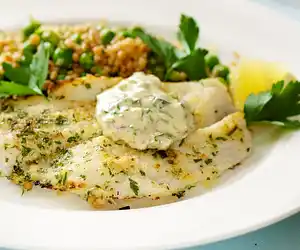Lemon Baked Dover Sole
