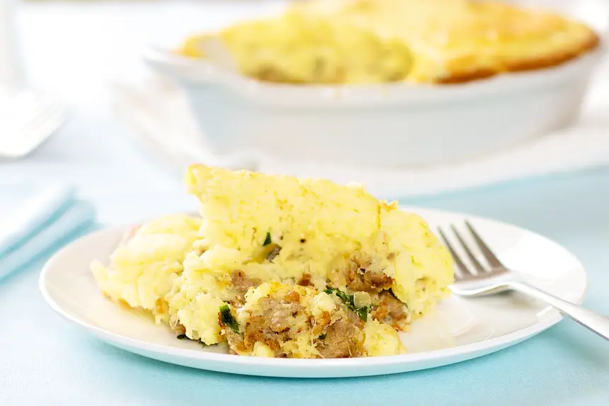 Impossible Breakfast Pie (Quiche)