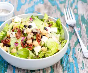 Chopped Mediterranean Salad 