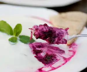 Beet Raita