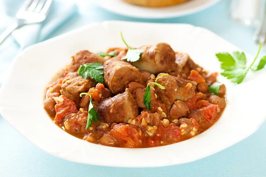 Cannellini Beans with Italian Sausage