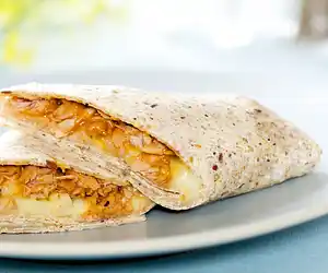 Simple Barbecue Tuna Wrap