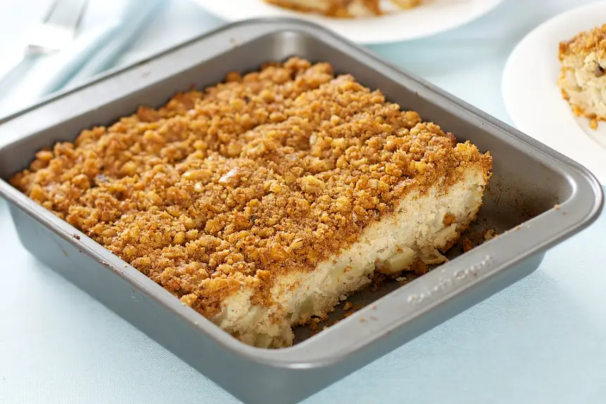 Pear Walnut Coffee Cake