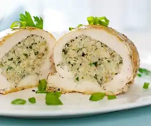 Crab-Stuffed Chicken