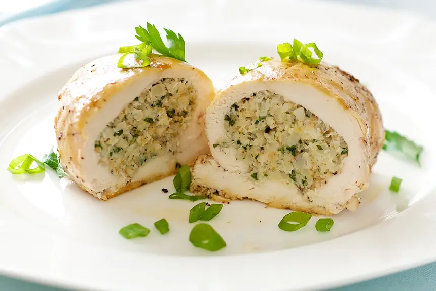 Crab-Stuffed Chicken