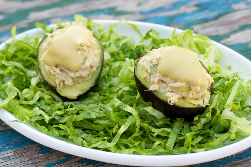 Avocado with Crab