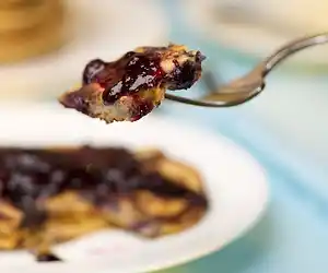 Breakfast Blueberry Ricotta Pancakes