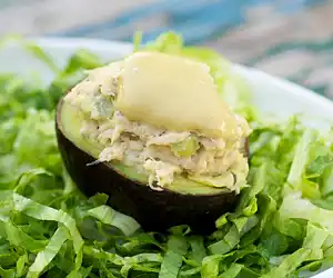 Avocado with Crab