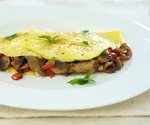 Mushroom Omelet