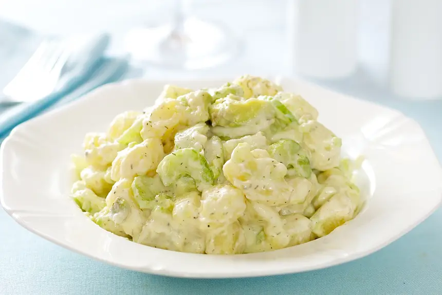 Avocado & Potato Salad with Horseradish
